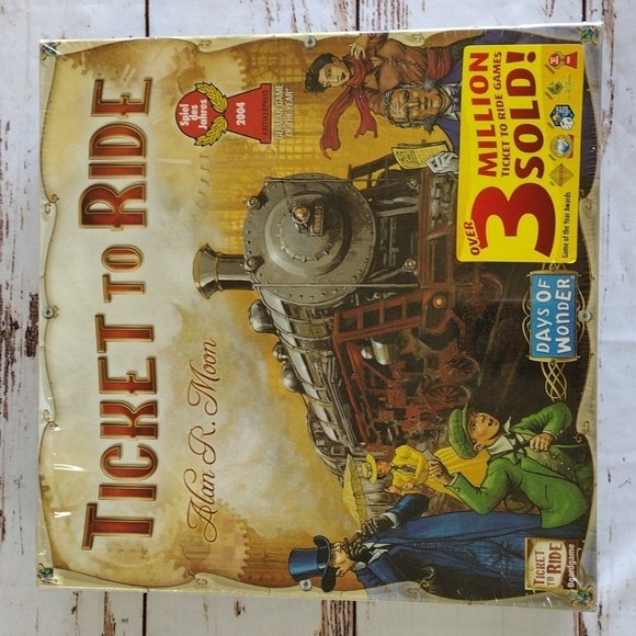 Ticket to Ride Cross-Country Adventure Board Game‎ New - Picture 1 of 8